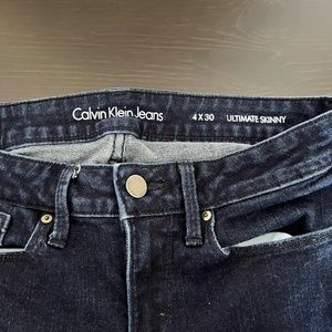 Calvin Klein Dark Wash Ultimate Skinny Jeans
